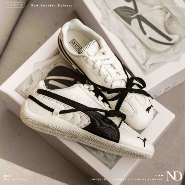NICEDAY 部分現貨 ROSÉ x PUMA Speedcat LEA 聯名 Rose 白 黑 芭雷 雙鞋帶 BLACKPINK 賽車鞋