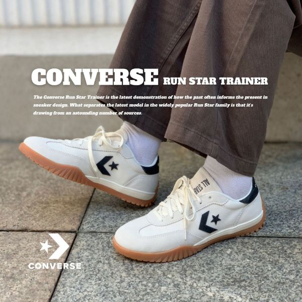NICEDAY 代購 CONVERSE RUN STAR TRAINER 德訓 復古 流星 米白 KARINA 劉知珉 代言 A08262C