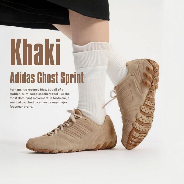 NICEDAY 代購 Adidas Ghost Sprint Khaki 卡其 米 棕 可可 摩卡 麂皮 男女鞋  JS1067