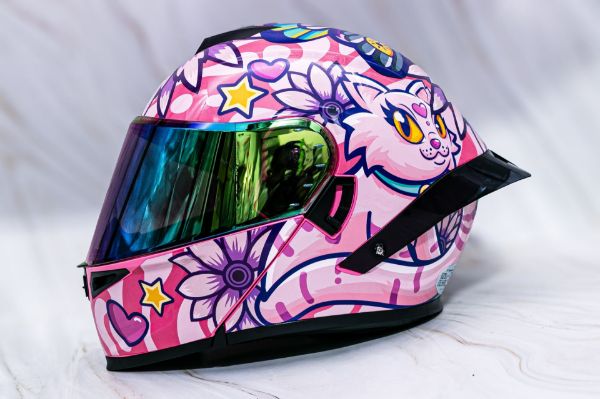 圖片 🛑台南昇群🛑WRF WS-202 愛神與月神 下巴可掀式安全帽 可樂帽 汽水帽 雙鏡片 排扣 沃狼