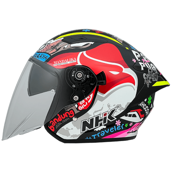 圖片 【台中硬了安全帽】NHK S1GP PRO 彩繪款 AL21 #11 印尼站 新品 含稅 台灣公司貨