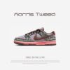 NICEDAY 代購 Harris Tweed x Nike Dunk Low 手工 編織 羊毛 格紋 粉紫 紫 聯名 HQ5036-902
