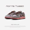 NICEDAY 代購 Harris Tweed x Nike Dunk Low 手工 編織 羊毛 格紋 粉紫 紫 聯名 HQ5036-902