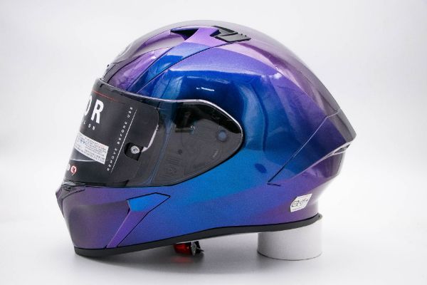 圖片  🛑台南昇群🛑義大利 Airoh VALOR 素色 變色龍藍紫 單鏡片 全罩式安全帽