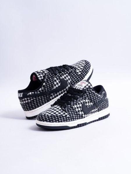 Focus Store Harris Tweed x Nike Dunk Low Wmns Black Phantom HQ5036901