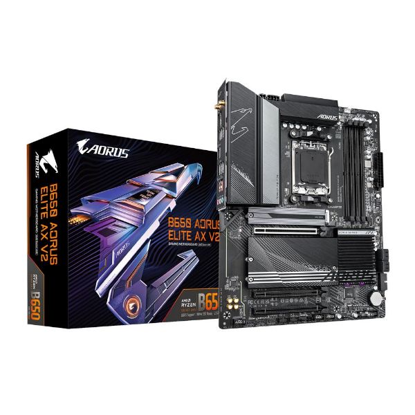 圖片 (加碼送AOC大鼠墊)【GIGABYTE 技嘉】 B650 AORUS ELITE AX V2 AMD主機板