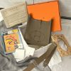 圖片 Hermès Evelyne 29 大象灰銀釦