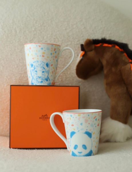 圖片 Hermes 老虎/兔兔馬克杯