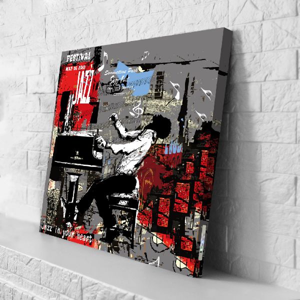 圖片 日本 VisualSonic 藍牙畫布音箱- JAZZ Festival〈有點厲害-零卡分期 〉Z-460-EHVS0115