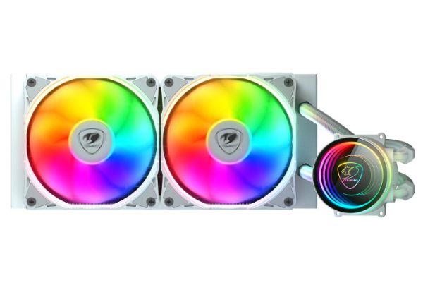 圖片 COUGAR電競水冷 POSEIDON ELITE ARGB 240(白色)