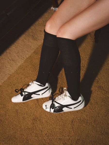 Focus Store Rosé x Puma Speedcat Premium LEA White Black 40439001	