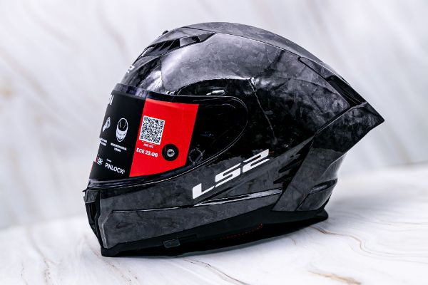 圖片 🛑台南昇群🛑 LS2 FF807 DRAGON 亮面鍛造碳纖 全罩式安全帽 素色款 新品公司貨