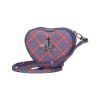 圖片 Vivienne Westwood 女款 迷你心型斜背包 藍色/橘色 - 58020003W S0022/K302