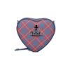 圖片 Vivienne Westwood 女款 迷你心型斜背包 藍色/橘色 - 58020003W S0022/K302