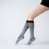 圖片 【LUCAS&LOUIS】(二入組 )AI鍺-全效壓力疏導襪/標準款/健身、久站、櫃姐、醫護/100%台灣製造  (時尚灰)  