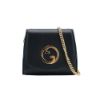 圖片 Gucci Blondie 中型鏈條錢包(7255219-黑)