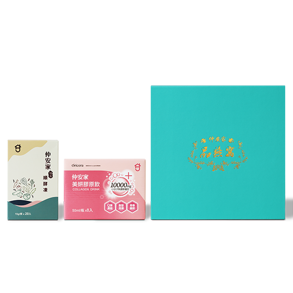 圖片 美妍靚亮組(膠原飲*6盒+順酵凍*2盒+品燕窩*1盒)