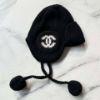 圖片 Chanel 25b黑色爆款雷鋒帽
