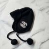 圖片 Chanel 25b黑色爆款雷鋒帽