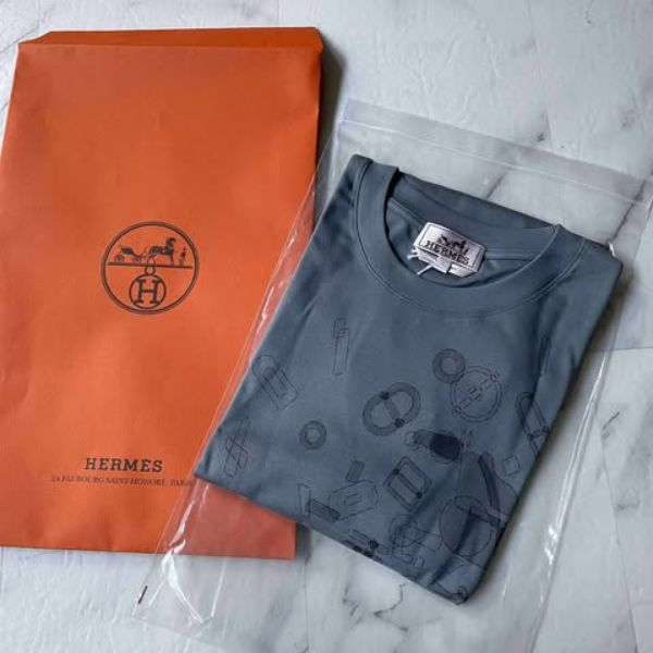 圖片 Hermes 25春夏新款桉樹綠豬鼻子短T