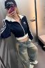 圖片 Adidas Originals Track Top Crop 華夫格紋外套 立領外套 短版 收腰 針織 2色/預購