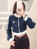 圖片 Adidas Originals Track Top Crop 華夫格紋外套 立領外套 短版 收腰 針織 2色/預購