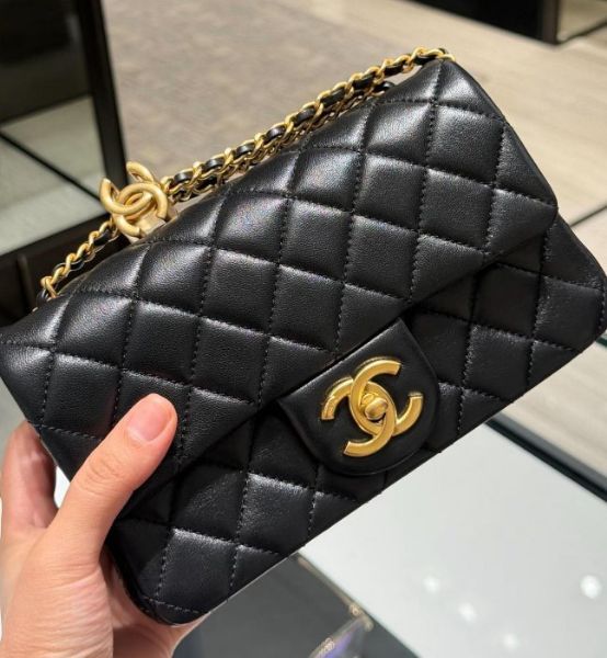 圖片 CHANEL 25B CC 調節鍊 CF mini 黑