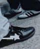 A BATHING APE x Adidas Samba Black White JR9246 JR9245