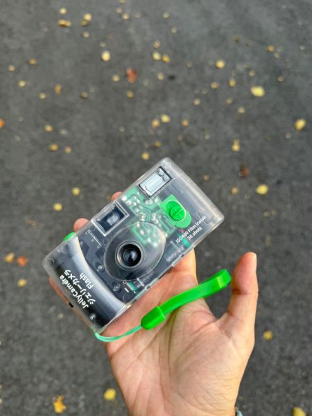 圖片 FUJIFILM 富士 JELLY CAMERA 果凍底片相機 透明殼 一次性相機 富士 5色/ 預購