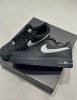 圖片 Nike Air Force 1 AF1 黑底外縫線 黑白色 黑色 黑武士 荔枝皮 外縫線 男女款 HQ2037-006/預購