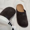 NICEDAY 現貨 ADIDAS ORIGINALS ADIMULE 可可 摩卡 麂皮 穆勒 半拖鞋 防磨 勃肯 懶人 JS0705