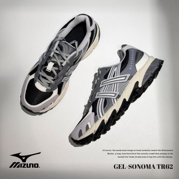 NICEDAY 代購 ASICS GEL-SONOMA TR62 灰 灰白 白灰 奶油底 機能 慢跑 運動 休閒鞋 1203A734-003