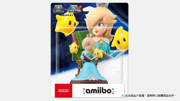 圖片 amiibo 人偶玩具：羅潔塔 & 奇可（超級瑪利歐系列）