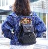 圖片 Chanel A93748 Backpack 荔枝紋後背包 黑金鍊 