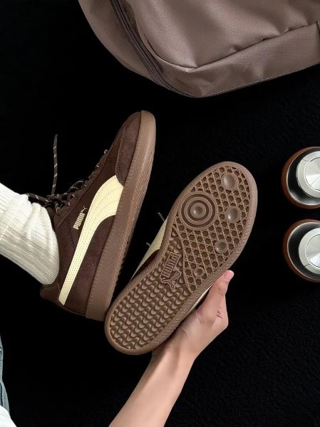 圖片 KTQ STORE 預購 Puma 9-T SUEDE 摩卡可可咖色 奶油色 棕色 德訓鞋 406756-01