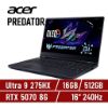 圖片 ACER 宏碁Predator 16吋 AI電競筆電 黑(Ultra9 275HX/16G/512G/RTX5070-8G/WIN11/PHN16S-71-90J2)🎈送保護套/滑鼠墊/鍵盤膜🎈