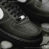 NICEDAY 代購 Nike Air Force 1 Low 黑白 黑魂 白勾 荔枝皮 類麂皮 HQ2037-006