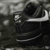 NICEDAY 代購 Nike Air Force 1 Low 黑白 黑魂 白勾 荔枝皮 類麂皮 HQ2037-006