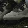 NICEDAY 代購 UNDEFEATED x Air Jordan 4 聯名 復古 軍綠 深綠 草綠 綠 黑綠 IB1519-200