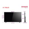 圖片 AIWA 愛華 75吋 4K QLED AI-75QL25 智慧型顯示器