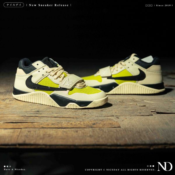 NICEDAY 代購 Travis Scott x Jordan Jumpman TS 倒鉤 倒勾 螢光綠 黑綠 黃綠 聯名 FZ8117-102