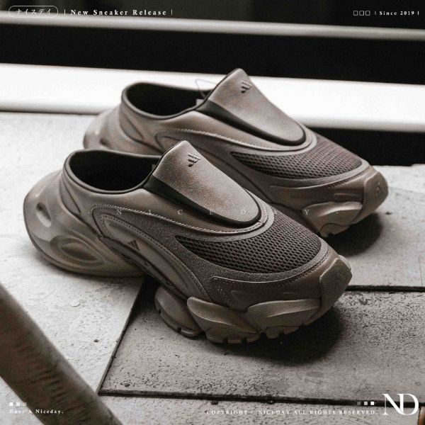 NICEDAY 代購 Adidas XLG Runner Mule 穆勒 可可 阿華田 美祿 懶人鞋 厚底 穆勒鞋 摩卡 KJ9048