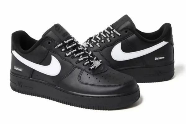 圖片 KTQ STORE 現貨 Supreme x Nike Air Force 1 Low "Black/White" 黑 CU9225-002 