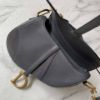 圖片 Dior 錫器灰金釦saddle 馬鞍包
