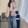 圖片 Chanel 21k 絕版珠光粉荔枝風衣調節方胖子