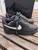 圖片 Supreme x Nike Air Force 1 AF1 黑白色 白黑色 皮革 Box Logo 男女款 限量 CU9225/預購