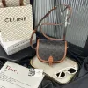 圖片 CELINE TRIOMPHE 凱旋老花馬鞍包