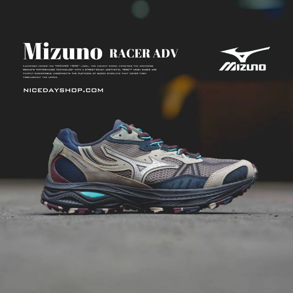 NICEDAY 代購 Mizuno Racer ADV 中國限定 聯名 十週年 山系 鐵灰 石灰 岩石 D1GH241214