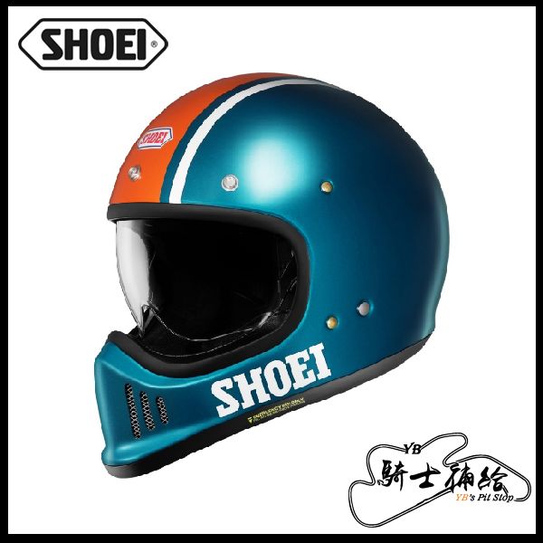 圖片 SHOEI EX-ZERO AVENTURE TC-2 代理公司貨 山車帽 復古 越野 內鏡片