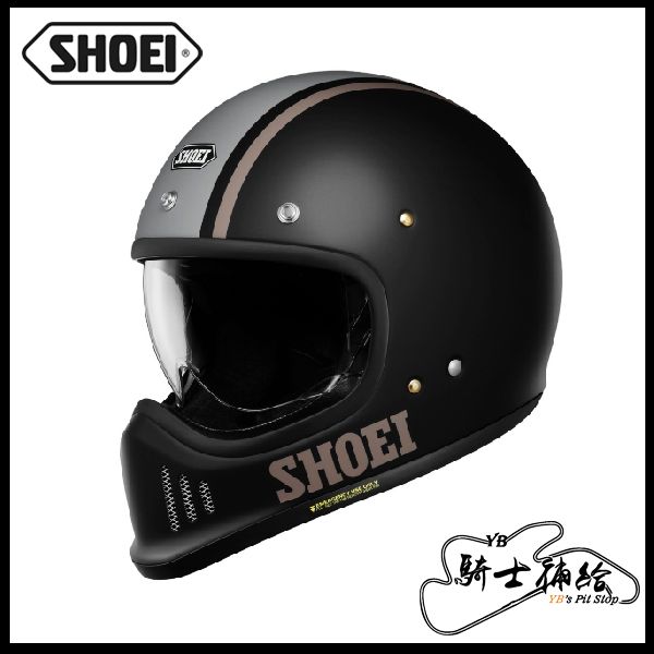 圖片 SHOEI EX-ZERO AVENTURE TC-10 代理公司貨 山車帽 復古 越野 內鏡片